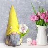 A 1 2 pcs easter standing bunny gnome handm variants 0