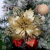 5pcs 9 16cm Glitter Artifical Christmas Flowers Christmas Tree Decorations for Home Fake Flowers Xmas Ornaments.jpg Q90.jpg