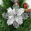 5pcs 9 16cm Glitter Artifical Christmas Flowers Christmas Tree Decorations for Home Fake Flowers Xmas Ornaments.jpg 640x640