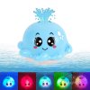 main image0Baby Bath Toys for Kids Spray Water Toys Baby Shower Electric Whale Bath Toys with Light (1)