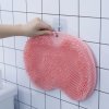 main image3Exfoliating Shower Massage Brush Bathroom Anti skid Mat Silicone Foot Brush Lazy Man s Magic Tool