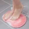 main image2Exfoliating Shower Massage Brush Bathroom Anti skid Mat Silicone Foot Brush Lazy Man s Magic Tool