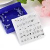 main image22022 New Fashion 24 Pair Set Wholesale Unisex Mix Styles Stud Earrings Women Men Plastic Plated