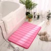 uvqwHigh hair bathroom toilet door absorbent floor mat carpet bedroom non slip foot pad bath rug