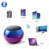 6YzGMini Bluetooth Speaker with Mic TWS Wireless Sound Box HiFi Music Cell Phone Tablet Metal Loud