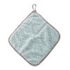 lfxPKitchen daily dish towel dish cloth kitchen rag non stick oil thickened table cleaning cloth absorbent