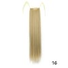 cSWsAZIR Long Straight Ponytail Hair Synthetic Extensions Heat Resistant Hair 22Inch Wrap Around Pony Hairpiece for