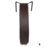 tlNaAZIR Long Straight Ponytail Hair Synthetic Extensions Heat Resistant Hair 22Inch Wrap Around Pony Hairpiece for