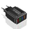 7NB54 Ports Mobile Phone Charger Converter EU Standard Fast Charging USB Charger Adapter For SmartPhone Tablet