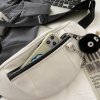 X9r5New Women Chain Waist Bag Ladies new Designer Canvas Fanny Pack Fashion Travel Money Phone Chest