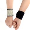 oF171Pair Tourmaline Self Heating Magnetic Therapy Wrist Brace Protection Belt Spontaneous Heating Massager Health Care Unisex