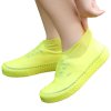 a61M1 Pair Reusable Latex Waterproof Rain Shoes Covers Slip resistant Rubber Rain Boot Overshoes S M