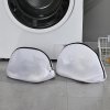 LzXQMesh Laundry Bag Shoes Washing Bag With Zips Laundry Net For Trainers Boot Shoes Washing Machine