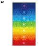 Pp107 Chakra Printed Portable Outdoor Picnic Carpet Yoga Mat Beach Towel Home Decor Health Yoga Training