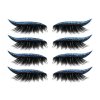 MMut2 In 1 Eyeliner False Eyelashes Sticker Double Eyelid Line Patch Reusable Waterproof Makeup Glitter Shiny