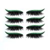 zMrL2 In 1 Eyeliner False Eyelashes Sticker Double Eyelid Line Patch Reusable Waterproof Makeup Glitter Shiny