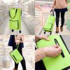 N7Ta2 In 1 Foldable Shopping Pull Cart Trolley Bag With Wheels Vegetables Organizer Reusable Waterproof Large