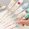 4SbEKawaii Correction Belt Kawaii Accessories Girls Hand Account Decorative Stickers Marker Pen School Stationery Office Supplies