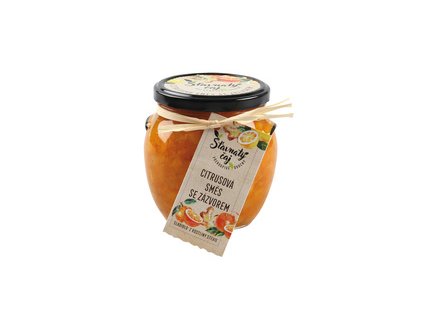 stavnaty caj citrusova smes se zazvorem 520 ml s