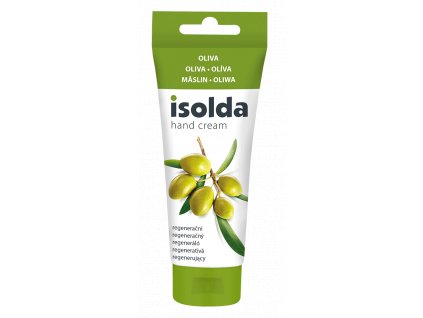 Krém na ruky ISOLDA, oliva s čajovníkovým olejom, 100 ml (25 ks = bal)