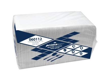 9cac133d 3bf4 4190 a7c3 e547eb3e9432 321234 Servitky PrimaSoft Gastro Classic%2C 33x33 cm%2C 1 vrst. celuloza%2C biele %28500 ks %3D bal%29