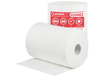 Utierky v roli ROLL AUTOMATIC 150 primaSOFT, 2 vrst. celulóza (6 rol = bal)