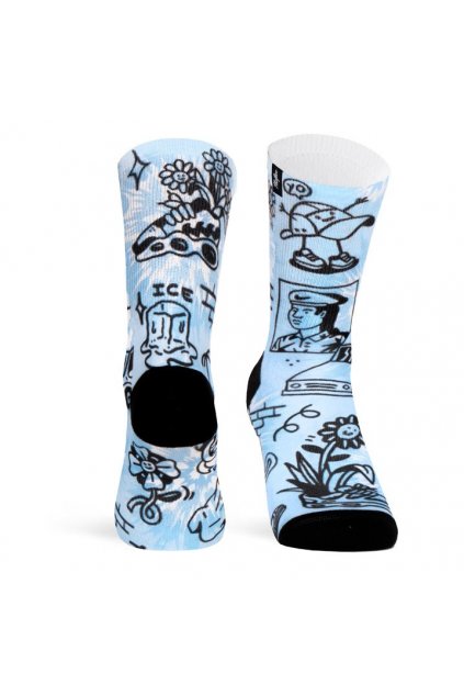 pacificandco calcetines socks women man DAHOOD BLUE cara 718x718