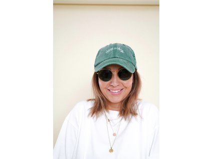 3v1 Kšiltovka "chčije a chčije" | zelená