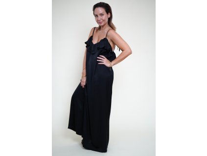 3v1 Dámské šaty s kanýrem | černá