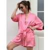 3v1 Dámský saténový komplet | růžová