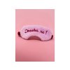3v1 Škraboška oboustranná "Dneska ne!" | světle růžová