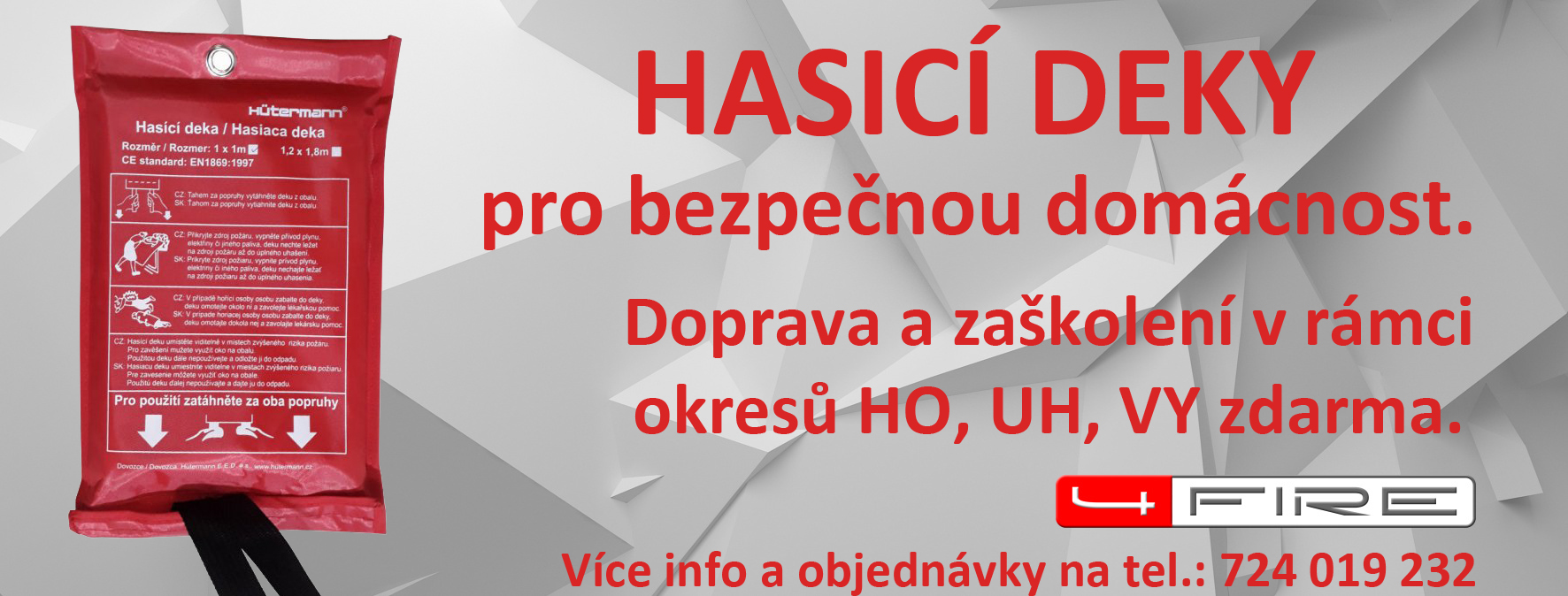 Hasicí deky