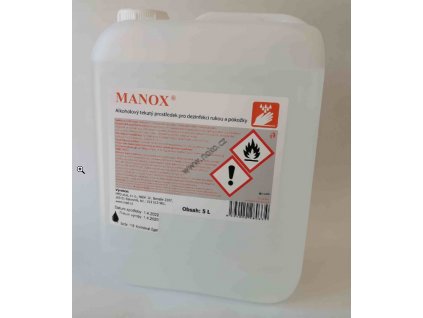 2024 01 07 14 11 47 noko.cz Ochranné pomůcky a dezinfekce Manox dezinfekce tekutá na ruce S GLYC