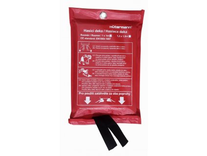 4259 hasici rouska deka hutermann fire blanket 1 2 x 1 2 m