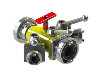 460 rozdelovac kulovy pok komando c dcd se zpetnou klapkou