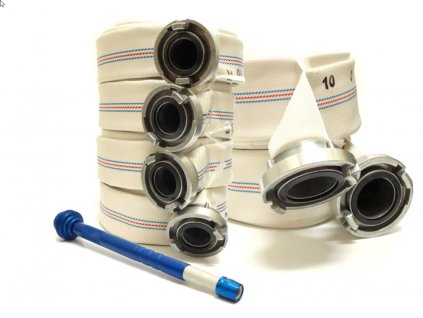 Hadicový set PH 4×C52-10m, 2×B75-10m a 1ks proudnice PH
