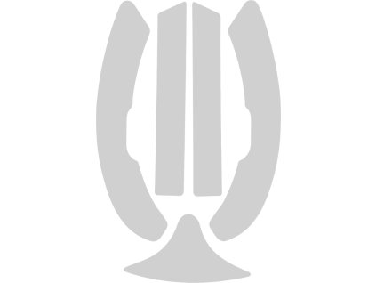 samolepky reflexni na prilbu draeger hps 3500 sicor eom sada bez potisku stribrna