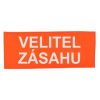 Nápis - nápis reflexní malý na suchý zip k taktické vestě