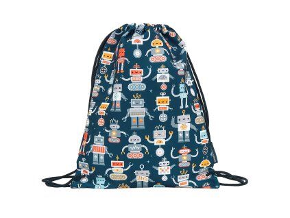 DRROBU11 LR 1 Drawstring bag Robots