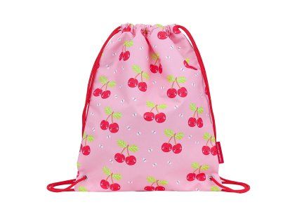 DRHCPI14 LR 1 Drawstring bag Happy cherries