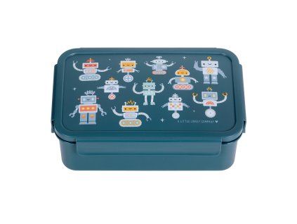 BBROBU82 LR 1 Bento lunch box Robots
