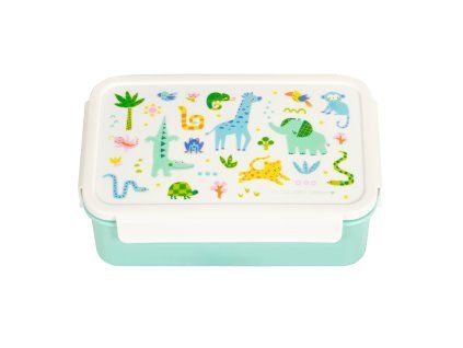 BBJUMI83 LR 1 Bento lunch box Jungle