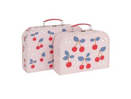 SCCHPI27 LR 1 Suitcase set of 2 Cherries