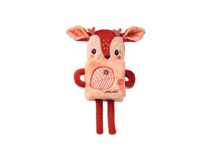 Lilliputiens - textilní knížka se svítícím obrázkem - jelínek Stella