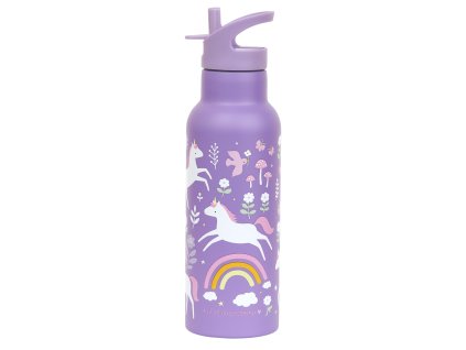 DBSXUD80 LR 1 SS XL drink bottle Unicorn dreams