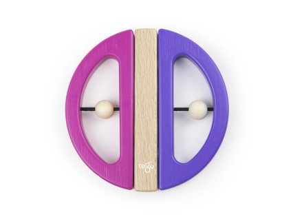 Magnetická hračka TEGU Swivel Bug Pink & Purple1