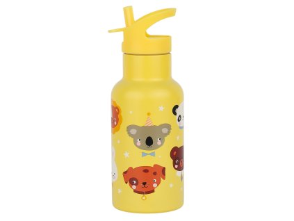 DBSSAF87 LR 1 Stainless steel drink bottle Animal friends