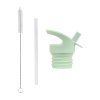 DBSSRE116 LR 1 Lid, straw & brush set Dinosaur
