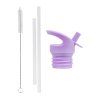 DBSSRE107 LR 1 Lid, straw & brush set Princesses
