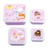 SBSEPR85 LR 1 Lunch & snack box set Princesses